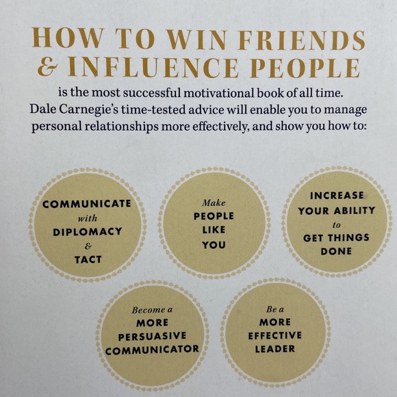 Dale Carnegie How to Win Friends & Influence People Hardcover Book - Picture 4 of 11
